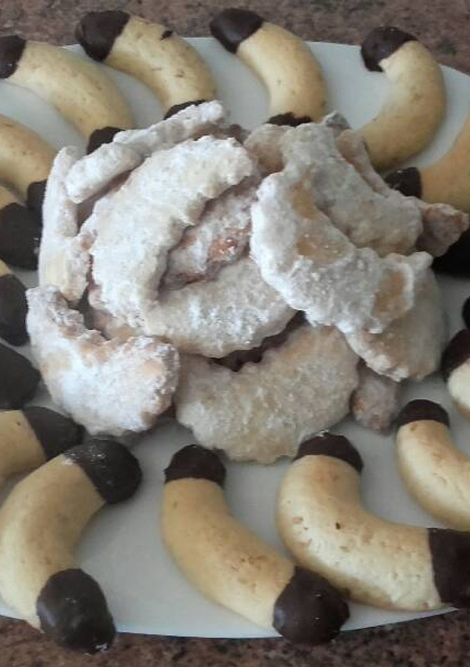 Una foto de Galletas de media luna