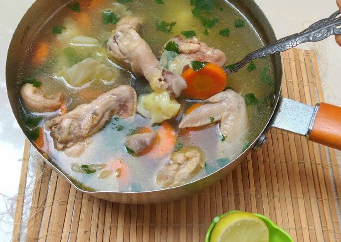 Sop Ayam Jeruk Lemon