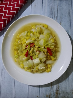 Foto resep Tumis Sawi putih jagung