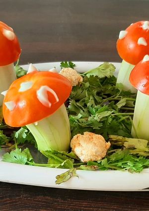 A picture of Salad garden.