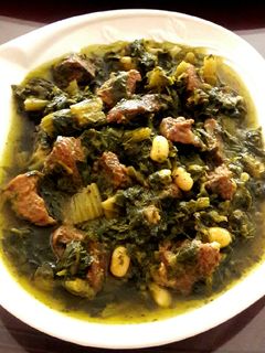 عکسی از دستور خورشت کرفس