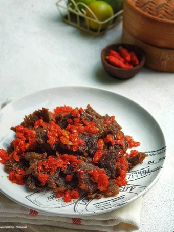 Langkah Mudah untuk Membikin Resep Dendeng Balado yang Uenak Anti Ribet, Lezat Sekali