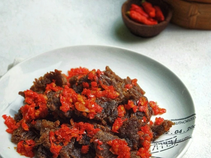 Langkah Mudah untuk Membikin Resep Dendeng Balado yang Uenak Anti Ribet, Lezat Sekali
