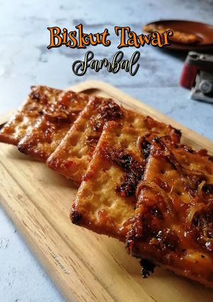 Gambar Biskut Tawar Sambal