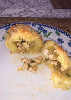 Una foto de Patatas rellenas 😋🤤