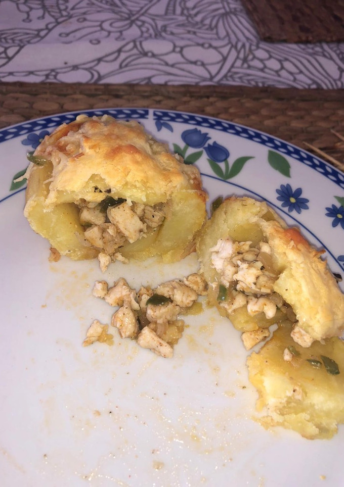 Una foto de Patatas rellenas 😋🤤