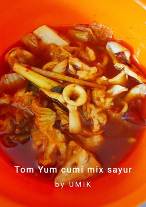 Foto resep Tom Yum seafood mix sayur