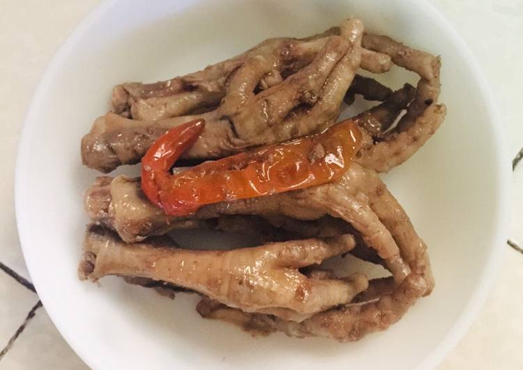 Easiest Way to Prepare Homemade Basic Dimsum Chicken Feet Quick Hack