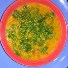 A picture of Yellow moong dal.