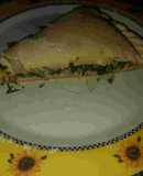 Tarta de Espinaca y Salsa Blanca
