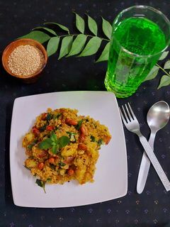 क्विनोआ पोहा रेसिपी मुख्य फोटो