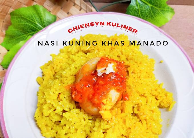 Nasi Kuning Khas Manado