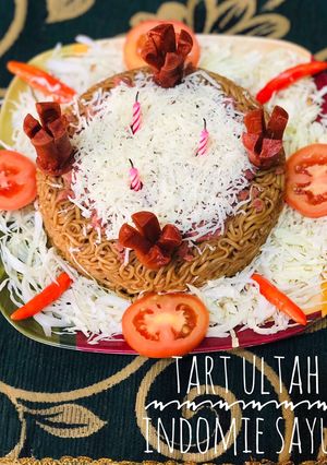 Foto resep Tart Ultah “INDOMIE” sayur