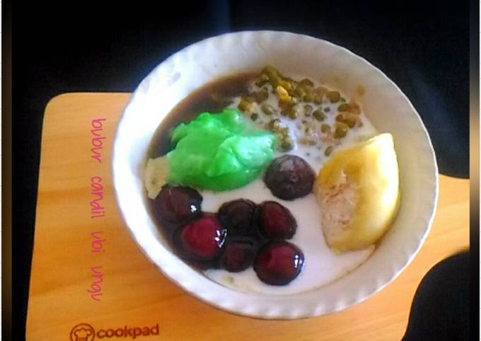 Bubur Candil Ubi Ungu