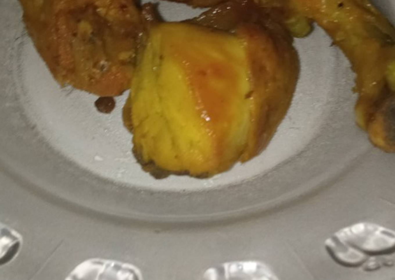 Ayam goreng ala hotpot
