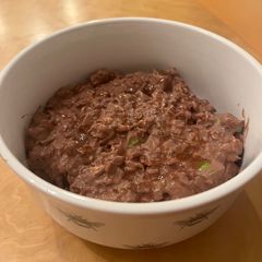 A picture of Healthy Brownie Batter Apple Oats.