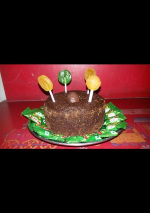 A picture of Semolina  cake.