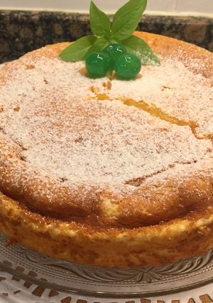 Una foto de Tarta de queso quark y yogur griego