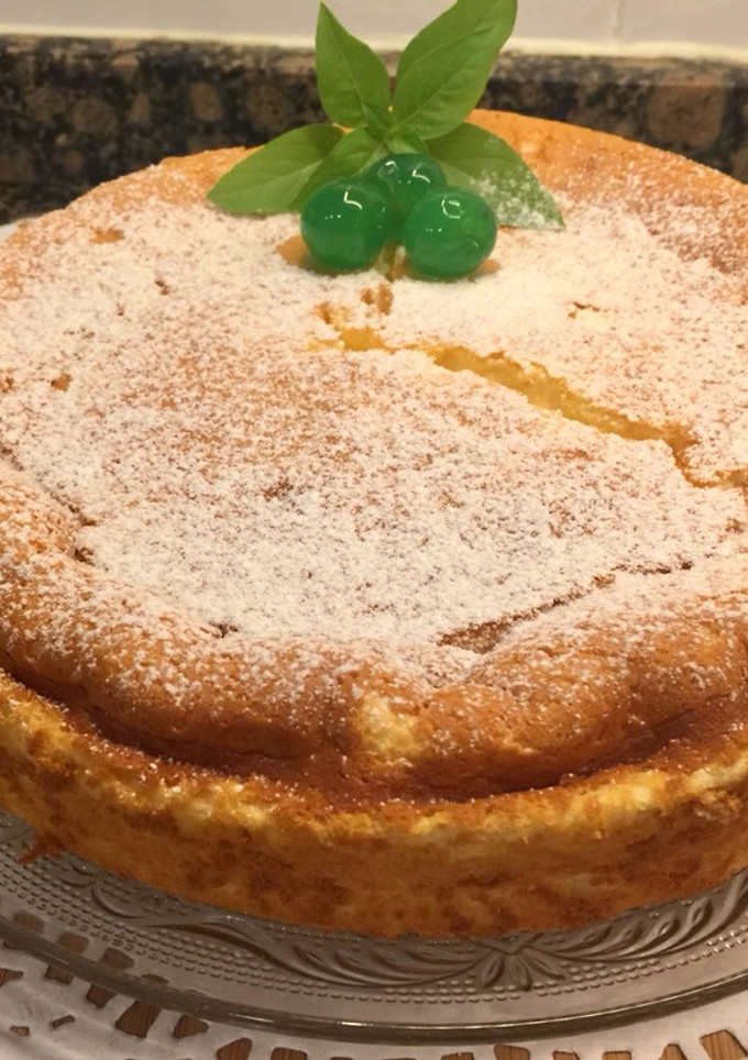 Una foto de Tarta de queso quark y yogur griego