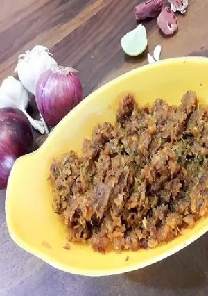 লোটে মাছের ভর্তা (বোম্বে ডাক ভুনা) (lote macher Bharta recipe in Bengali) রেসিপির প্রধান ছবি