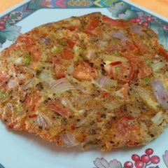 A picture of Onion Tomato Egg Omelette.