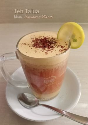 Foto resep Teh Talua khas Sumatera Barat