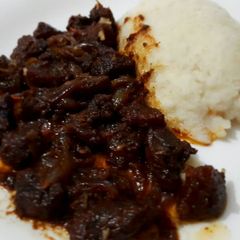 A picture of Fried pork.