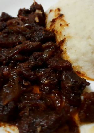 A picture of Fried pork.