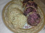 A picture of rose cookies