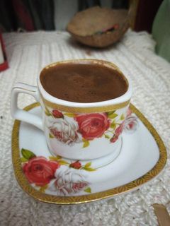 صورة لوصفة القهوه بوجه