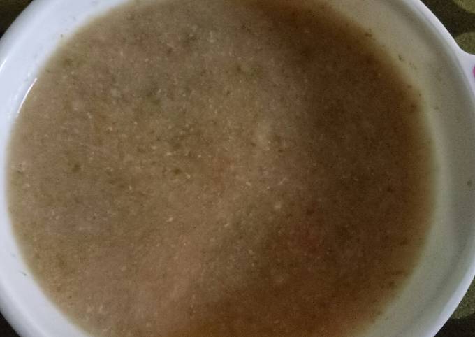 Bubur Salmon Wortel (MPASI 4 Bintang 6 Bulan)