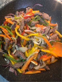 Una foto de Relleno para fajitas