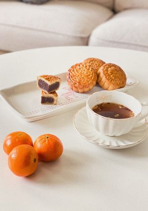 Hình của món Bánh nướng Trung Thu 🥮 Homemade mooncake.