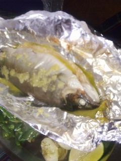 Una foto de Pescado a las brasas