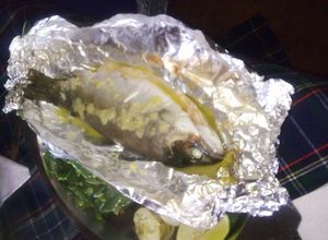 Una foto de Pescado a las brasas