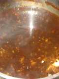 Salsa de soja con miel para carnes y aves