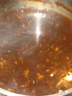 Una foto de Salsa de soja con miel para carnes y aves