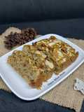 Cake Pisang Apel Rolled Oat no Mixer