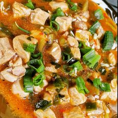 A picture of Chilli Chicken 🐓🍗 Restaurant style ❤️.
