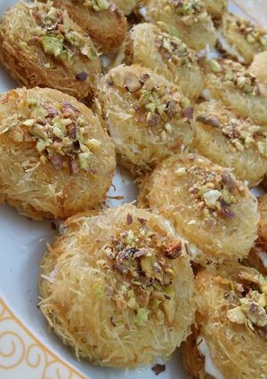 صورة لوصفة ميني كنافه بالقشطه
