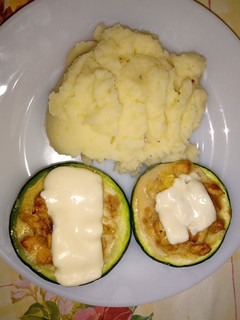 Una foto de Zapallitos rellenos