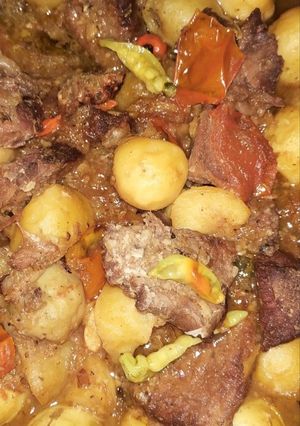 Foto resep Rendang Kentang dan Daging Sapi