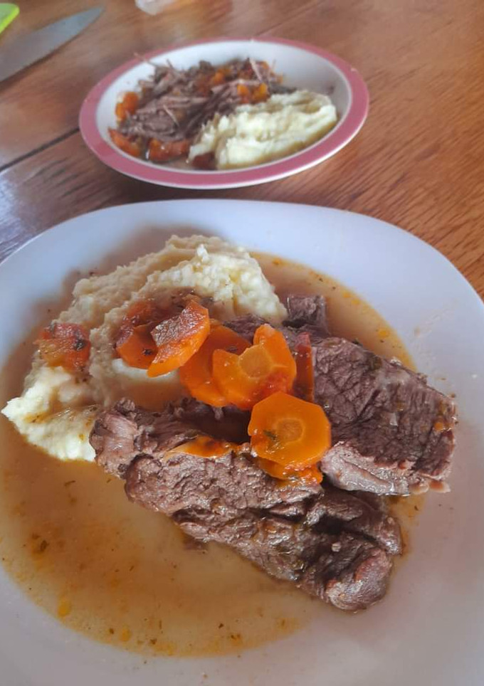 Una foto de Carne al jugo