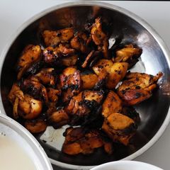 A picture of Marinated Pepper Chicken.