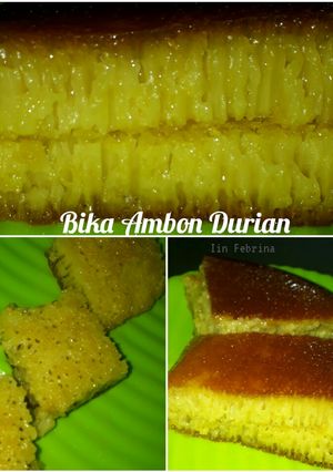 Foto resep Bika Ambon Durian Ekonomis