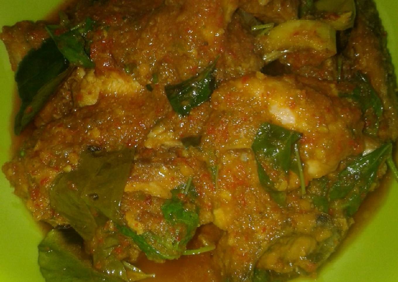 Ayam rica rica kemangi