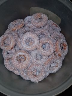 صورة لوصفة حلوة الزمان مقلية