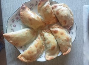 Una foto de Empanadas de ortiga con requesón