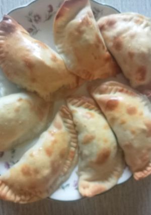 Una foto de Empanadas de ortiga con requesón