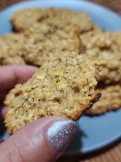 Una foto de Galletitas de miel y avena